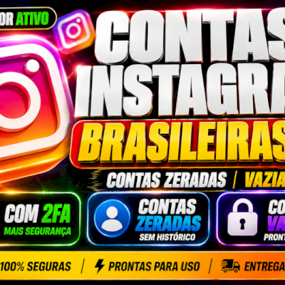 CONTAS VAZIAS INSTAGRAM 3+ DIAS C/ 2FA