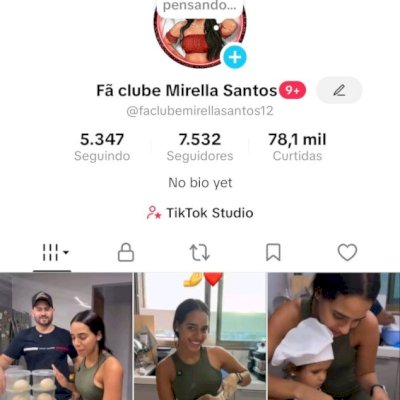 Vendo conta do tik Tok 7k