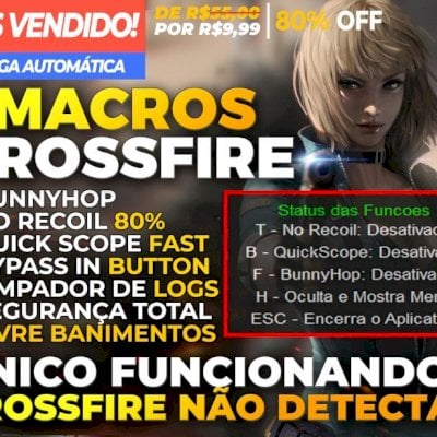 Macro para CrossFire | No Recoil, BunnyHop, Auto QS & Bypass