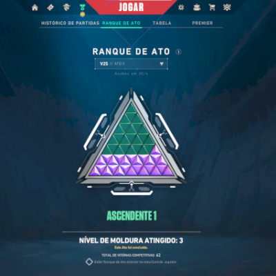 Conta Valorant Ascendente