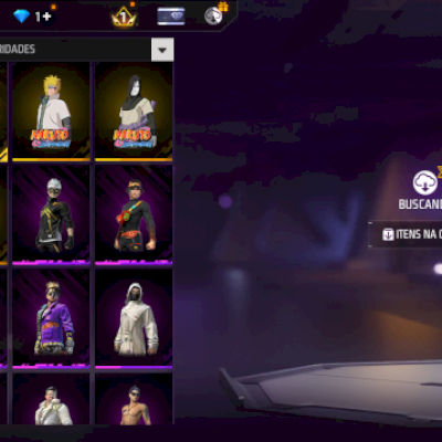 Vendo conta free fire pra compra cigarro
