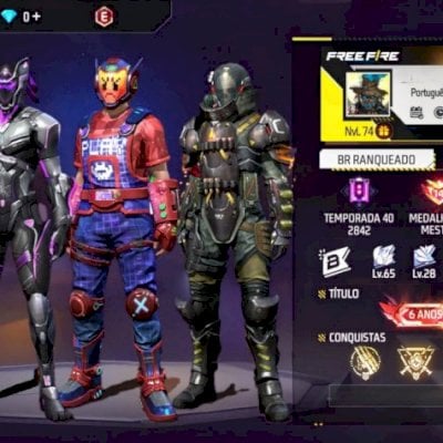 CONTA DO BETA COM PASSES ANTIGOS E UMP RUB + TOP CRIMINAL!!