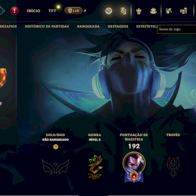 Conta Nivel: 91, Campeões: 66, Conta MMR PLATINA 3, 21 Skins, 5 Skins Lendárias.
