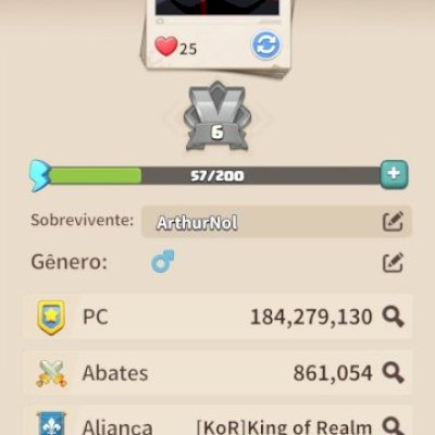 CONTA DARK WAR SURVIVAL