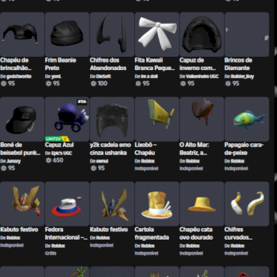 CONTA ROBLOX 2018 BARATA COM ITENS RAROS E EMOS 17 MIL GASTOS (PREÇO NEGOCIAVEL)