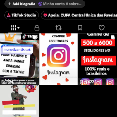 Conta do tiktok