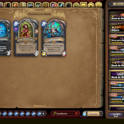 Conta Hearthstone