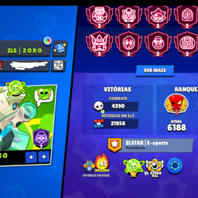 Conta full brawlers / fama alien