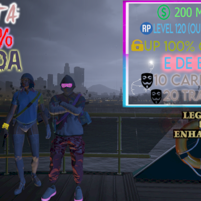 CONTA UPADA COM DINHEIRO LEGACY E ENHANCED GTA ONLINE PC