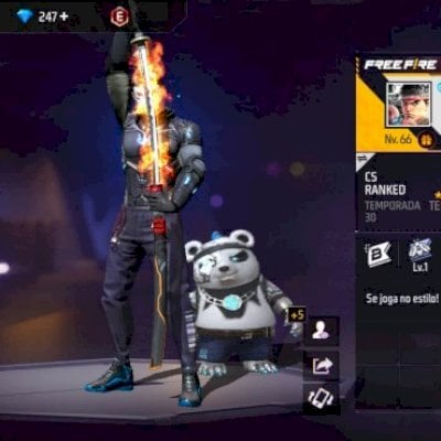 Level 66, 258 peitorais, Passes: Cowboy, Clã dos Dragões e Nóis que Voa.