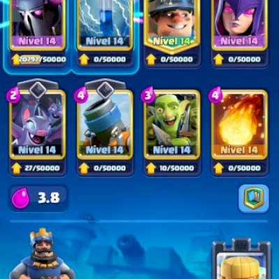 Conta de Clash Royale de 7 anos
