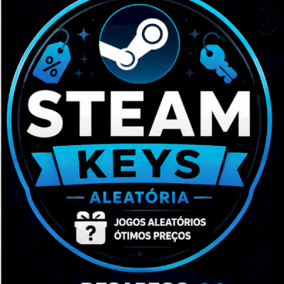 Steam Key Aleatória | Jogos Originais para Steam | Entrega Rápida