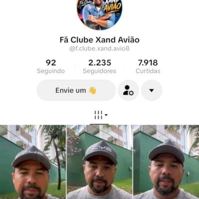 Vendo conta do tik Tok bem engajada
