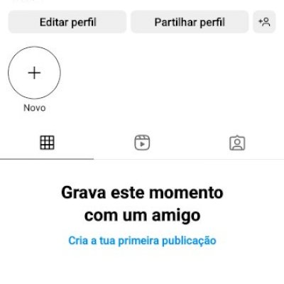 Conta de instagram antiga 2016