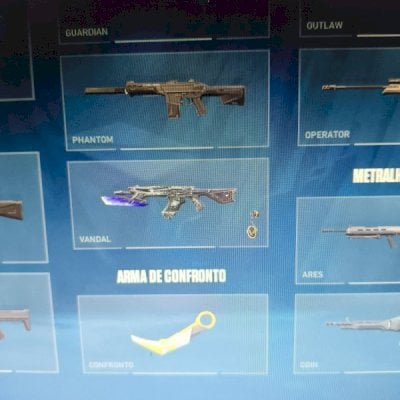 Canta valorant com duas skins