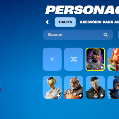 CONTA FORTNITE!(COM SOLID SNAKE!)