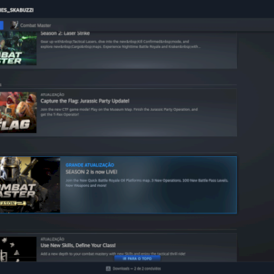 VENDO CONTA DE STEAM COM VARIOS JOGOS E COM WL NO HYPE LISBOA CHEGO DE COISAS