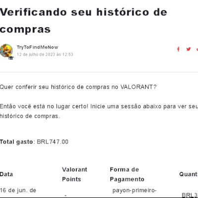CONTA DE VALORANT FULL ACESSO +DE R$747,00 GASTOS!