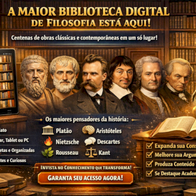 📚✨ A MAIOR BIBLIOTECA DIGITAL DE FILOSOFIA ESTÁ AQUI! ✨📚