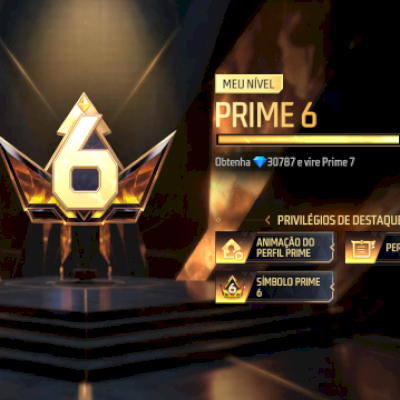 Conta de FF com 3 Angélical