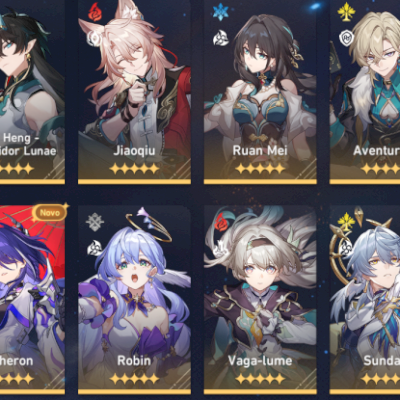 CONTA HONKAI STAR RAIL COM VARIOS T5 E ASSINATURAS