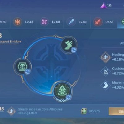 Honra mitica,102 campeões, 145 skin,nivel 46 celestial