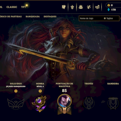 CONTA SMURF LOL RANKED LIBERADA | 4 SKINS | EX BRONZE - FULL ACESSO
