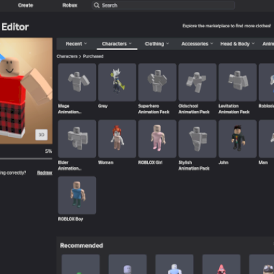 Conta Roblox