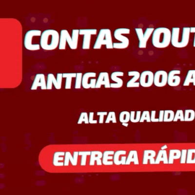 CONTAS YOUTUBE ANTIGAS 2006 A 2009 +SEM SMS [ALTA QUALIDADE]