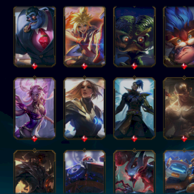 CONTA LOL COM 372 SKINS LVL 462!