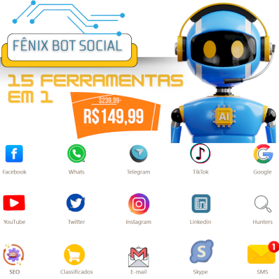 💻🚀 fênix bot social: o poder do marketing 15 ferramentas