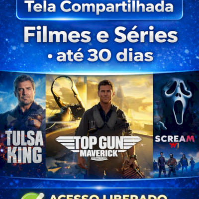 Paramount+ | Tela Compartilhada | Filmes e Séries – até 30 dias