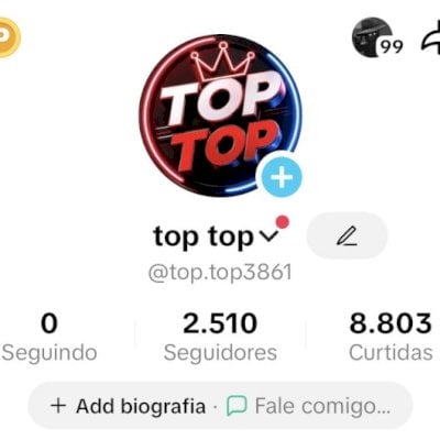 CONTAS TIKTOK SHOP 2K+ DE SEGUIDORES