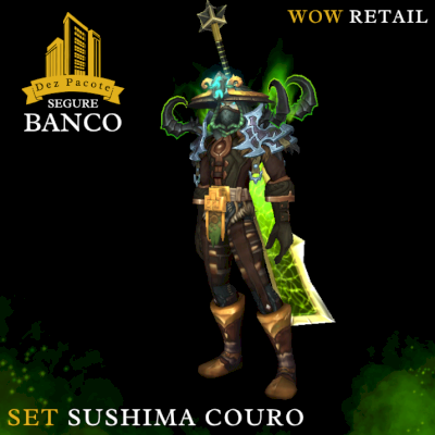 World of Warcraft - Transmog de armadura de COURO (Completo)