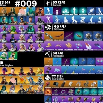 Conta de Fortnite | 33 skins | Supermen |  Peter Griffin|
