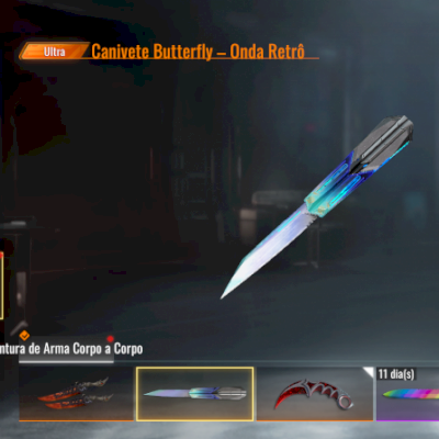 CONTA BLOOD STRIKE (BUTTERFLY | KARAMBIT | M700 SURTO DE ENERGIA) ACC TOP!!!!!!!