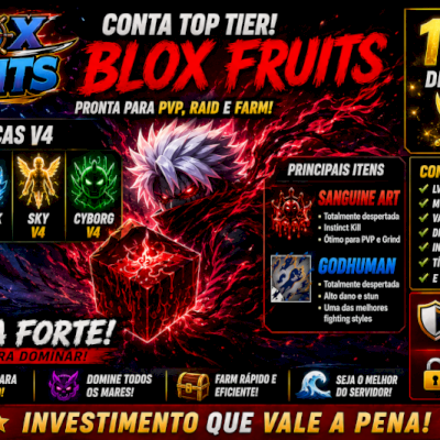 Conta de BLOX FRUITS