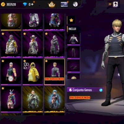 Melhor conta custo-benefício. Olha as fotos. Conta com as principais skins