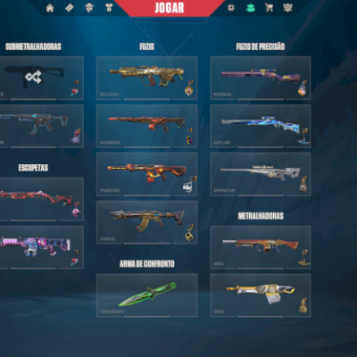 [R$4100+ GASTOS] Conta de VALORANT com +260 skins