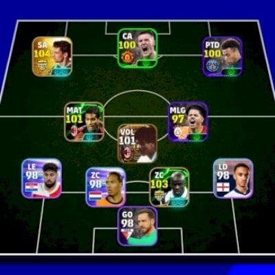 Efootball mobile contas