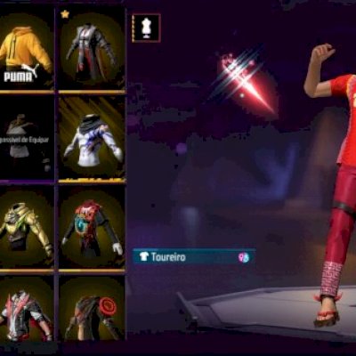 Conta level 68, mais de 10 passes de fogo, mais de 400 peitorais, bandeirão. Etc