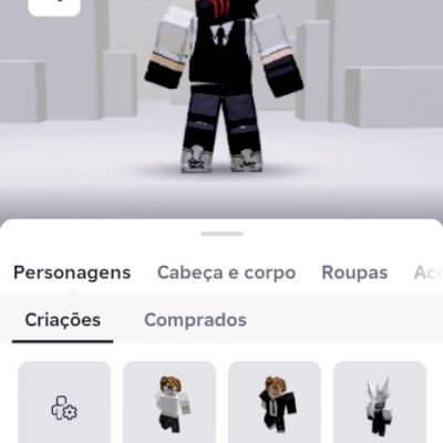 Conta do Roblox com várias Skins