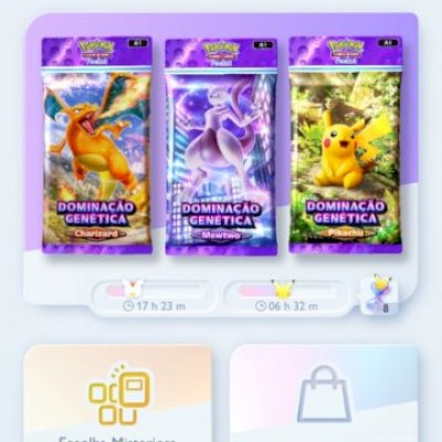 Conta Pokémon tcg Pocket