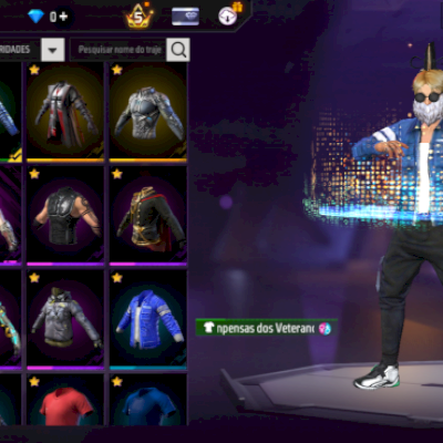 CONTA DE FREE FIRE ANTIGA PRA VENDA