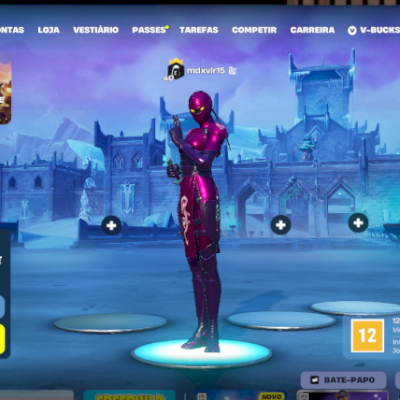 Conta FORTNITE PLATINA 1 + PASSE RAIZ E ETC / FIM DO ANUNCIO NO DIA 19!