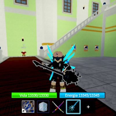 Conta de Blox fruit com soul Guitar