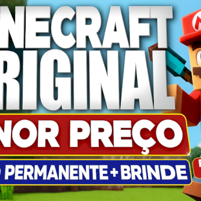 MINECRAFT ORIGINAL JAVA & BEDROCK - CONTA COMPARTILHADA