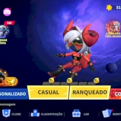 Conta Super Sus Rara com 1 passe