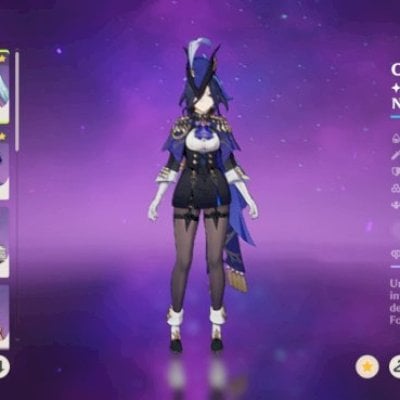 Conta de genshin  Clorinde+Bis, Escoffier,Time Premium Wanderer,Mizuki e Jean