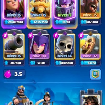 Conta de Clash 10k de troféu